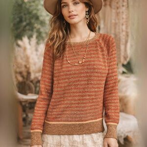 PrAna Organic Cotton Blend Gadie Sundried Sweater Size XL